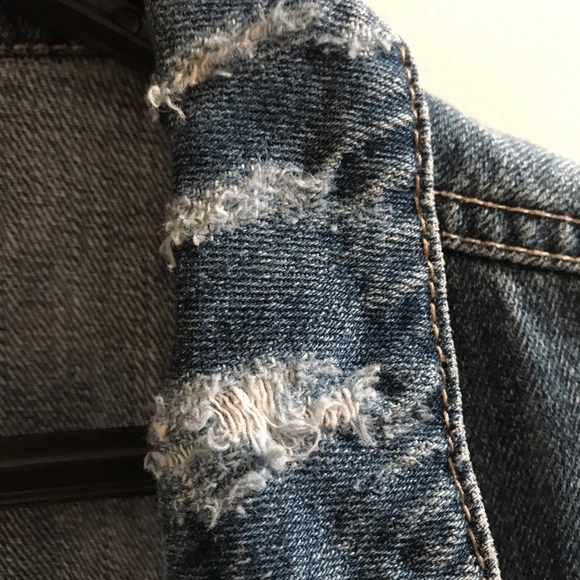 5/15$ Jeans shorts sleeves jacket​ - Picture 3 of 3